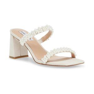 Steve Madden Lilah Sandals w/ Pearls NWB